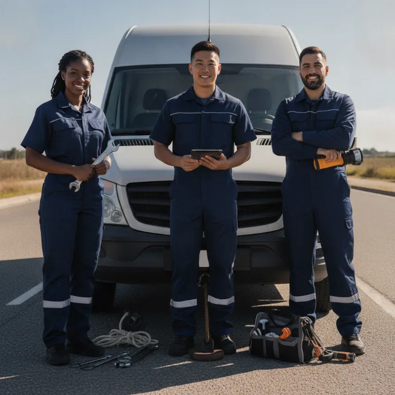 Abschleppdienst Team in Muehlhausen